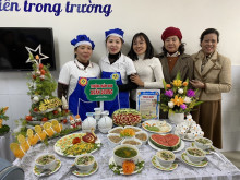 Hội thi nhân viên nuôi dưỡng giỏi huyện Thanh Oai năm học 2023- 2024